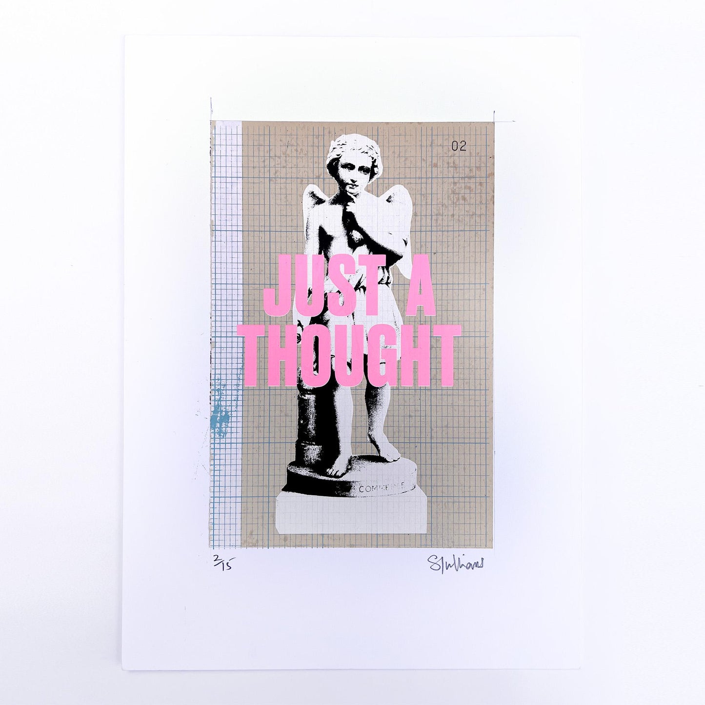 JUST A THOUGHT – Limited Edition Screenprint