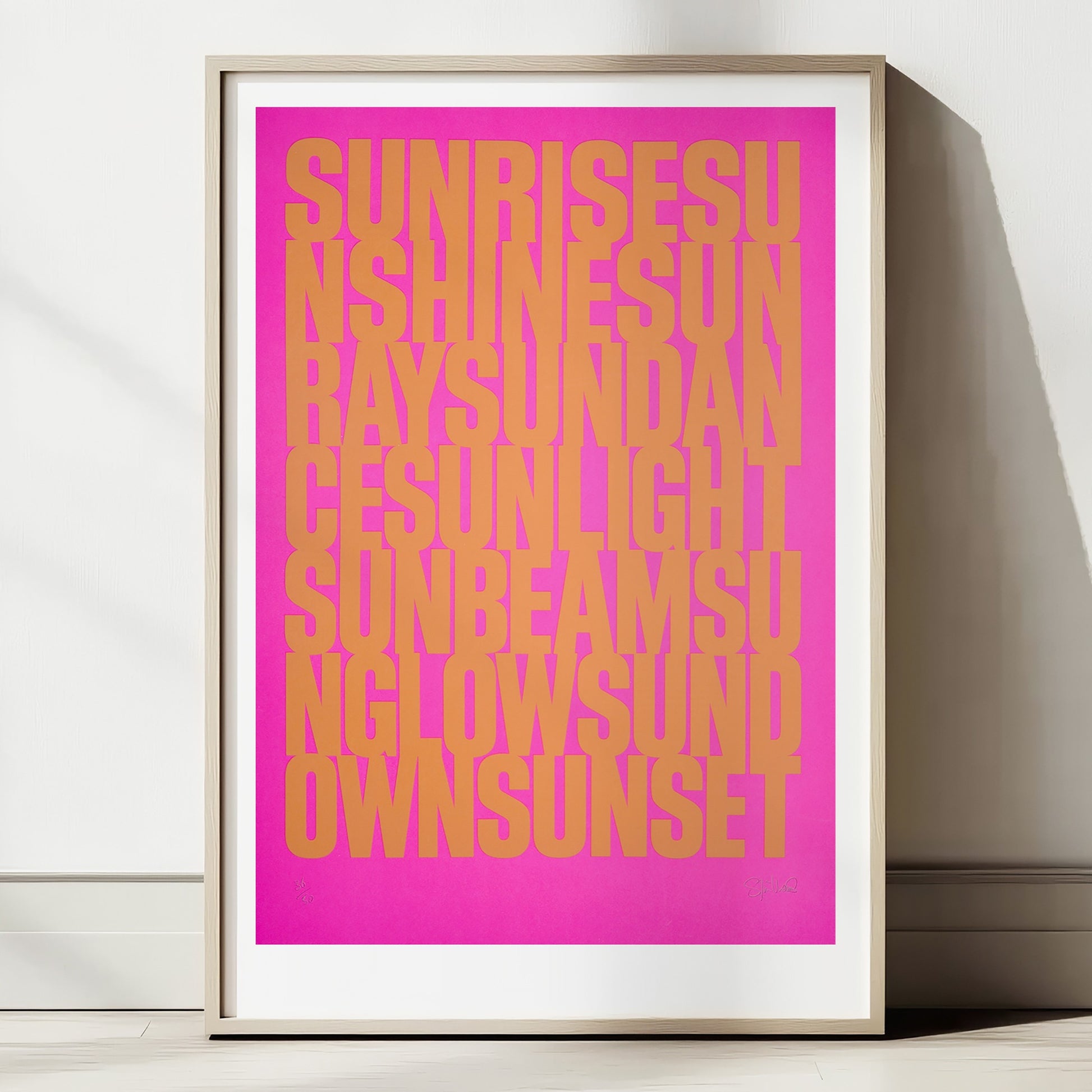 SUNSHINE A2 Screenprint image 0