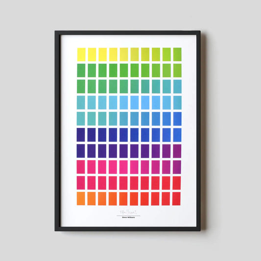 100 COLOURS A3 image 0