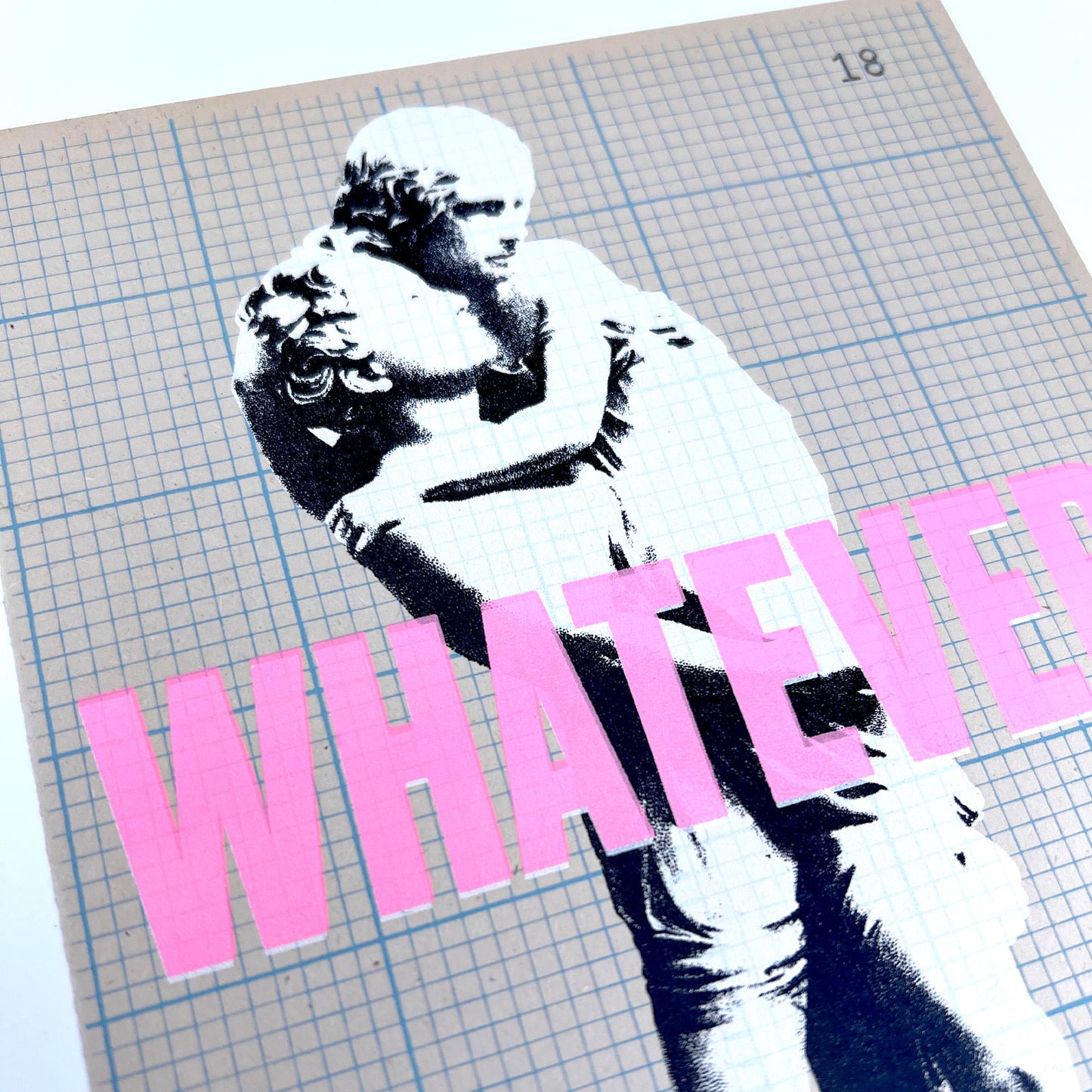 WHATEVER – Limited Edition Screenprint
