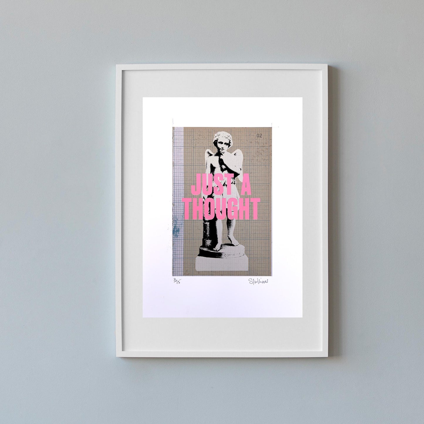 JUST A THOUGHT – Limited Edition Screenprint