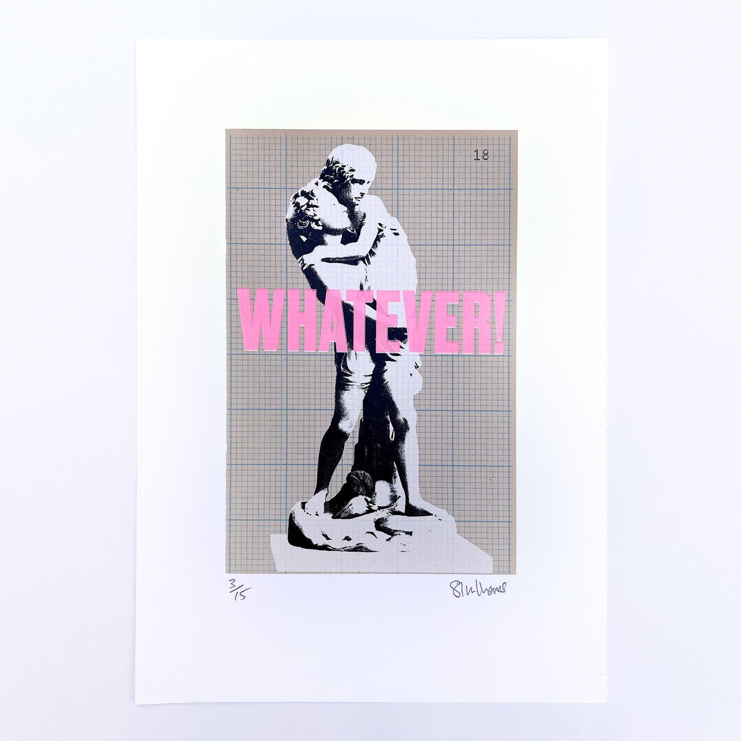 JUST A THOUGHT – Limited Edition Screenprint