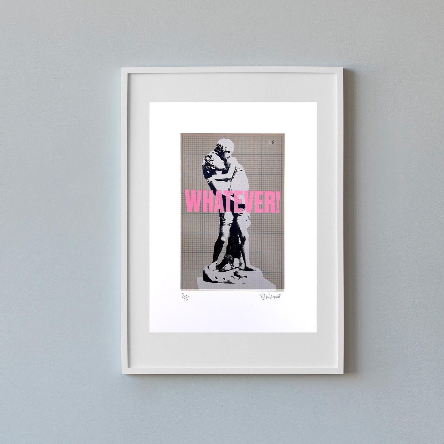 WHATEVER – Limited Edition Screenprint