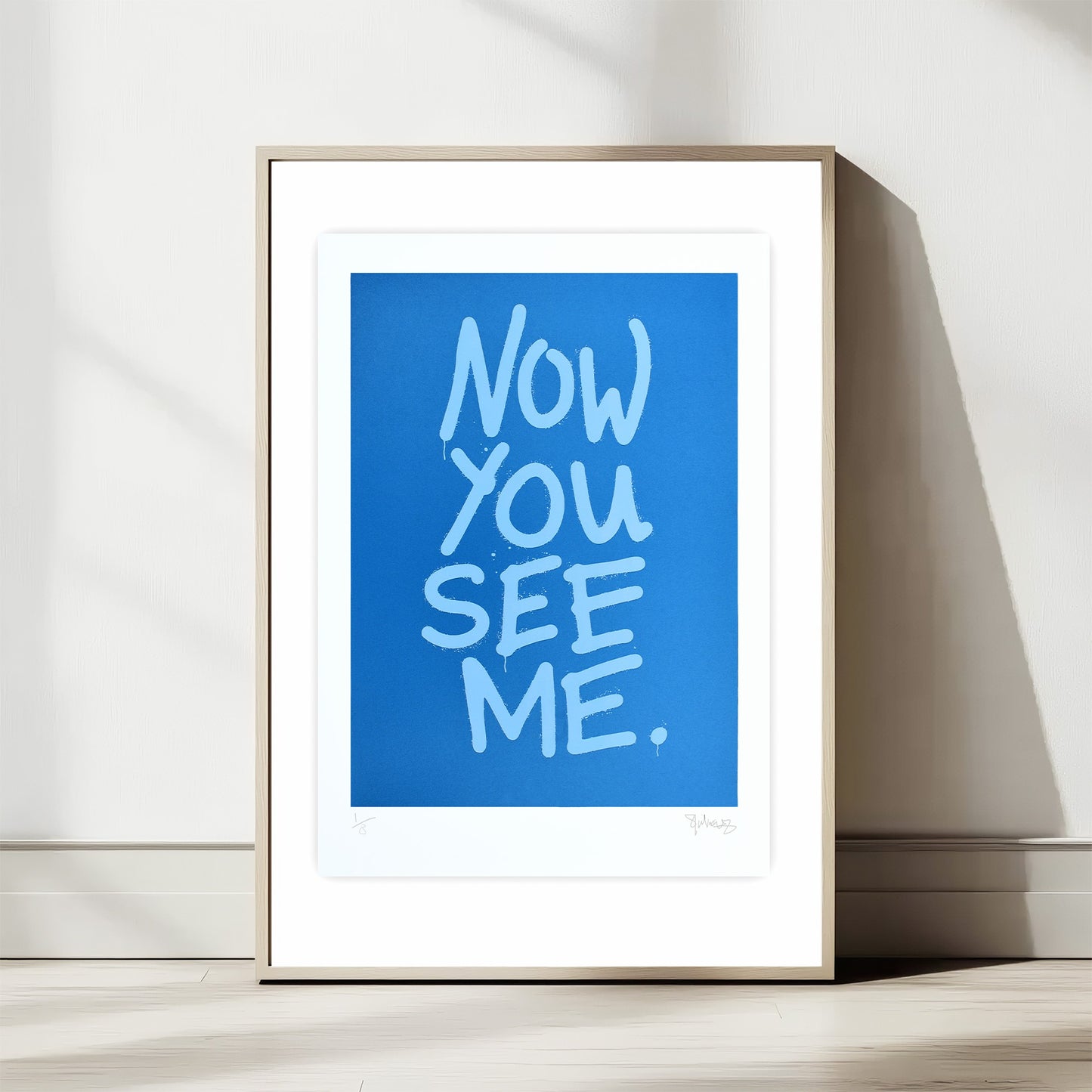 NOW YOU SEE ME – Neon A3 Screenprint image 10