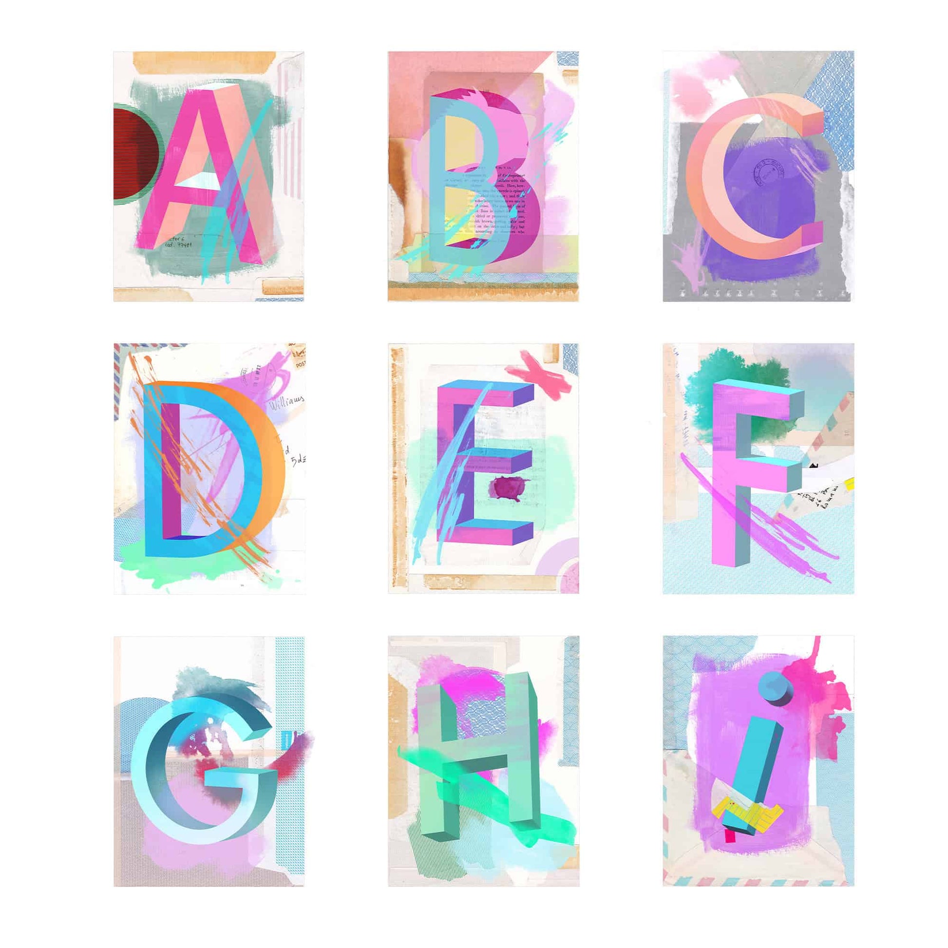 ALPHABET - 'Sending You A Letter' A4 image 1