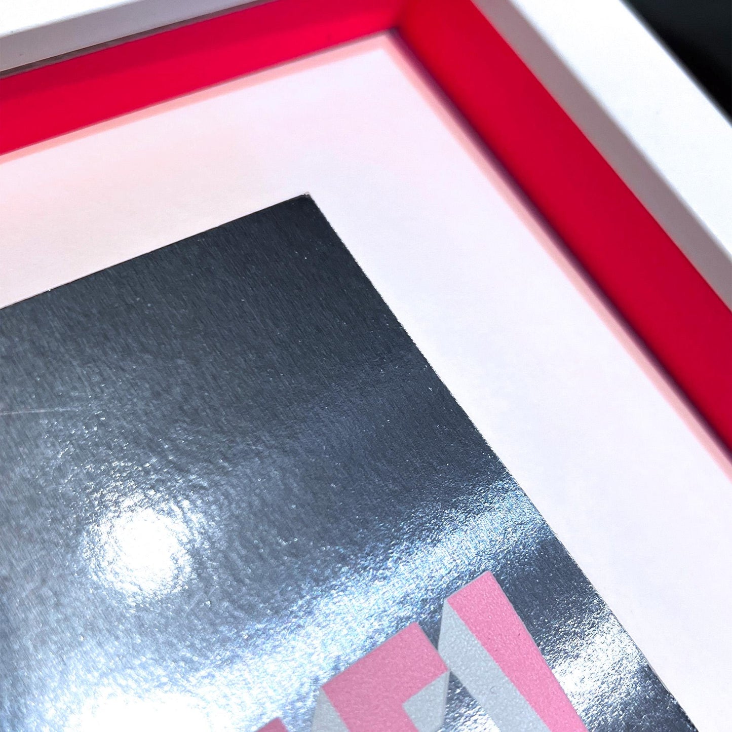 LOOK AT ME – Limited Edition Framed Screenprint on Mirri Board