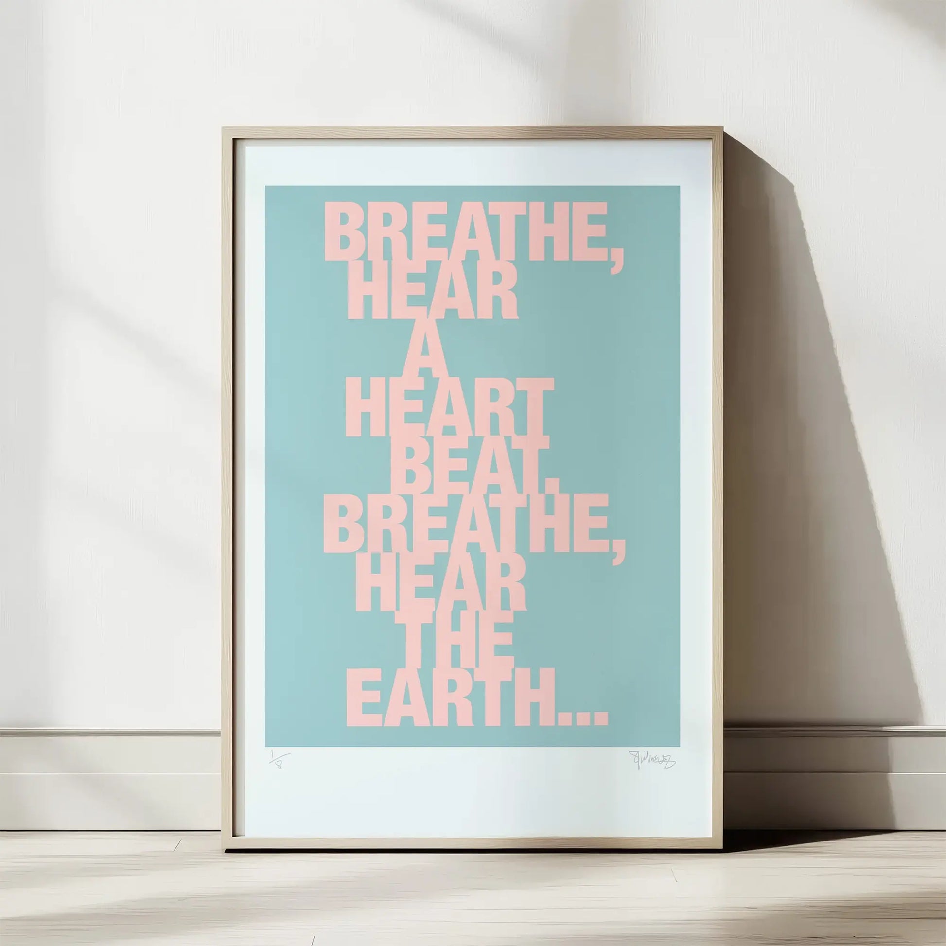 BREATHE A2 Screenprint image 0