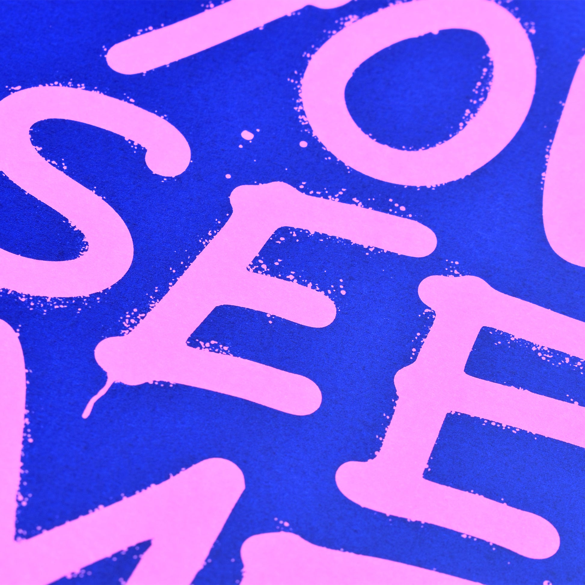 NOW YOU SEE ME – Fluoro A3 Screenprint image 3