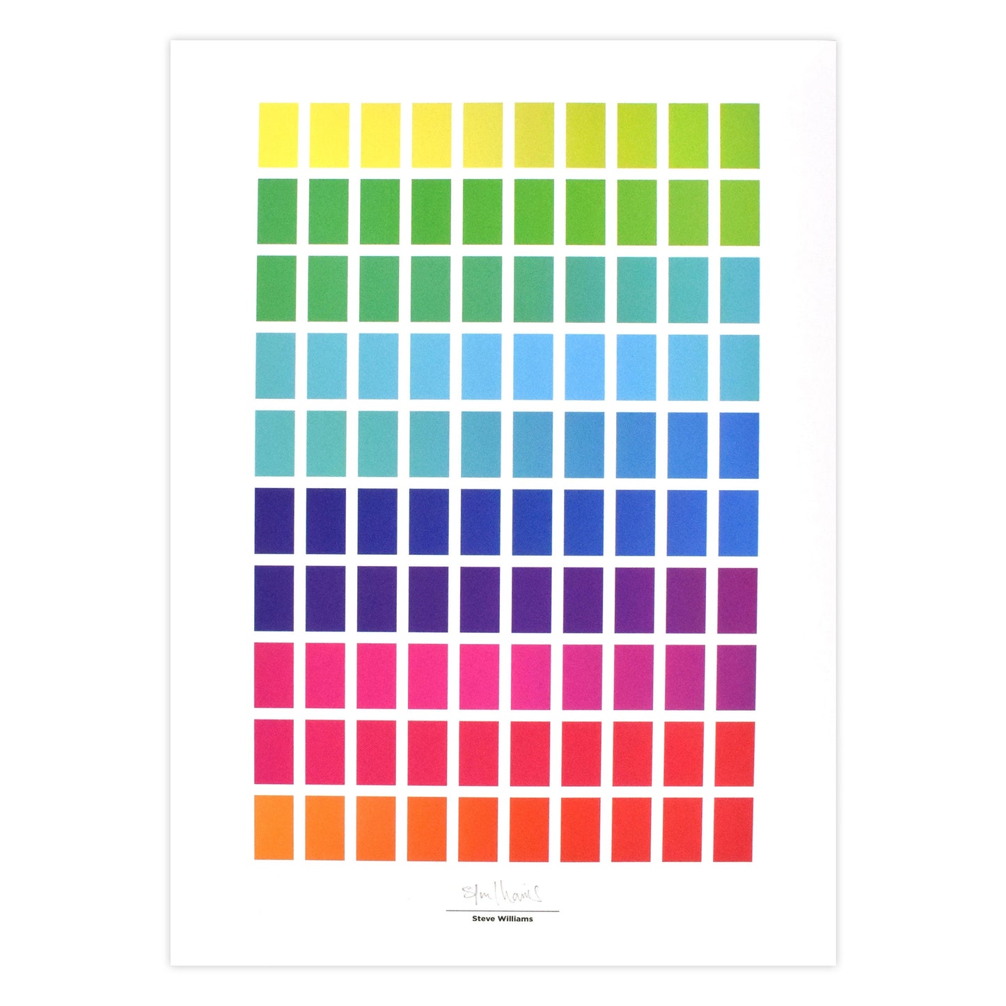 100 COLOURS A3 image 1